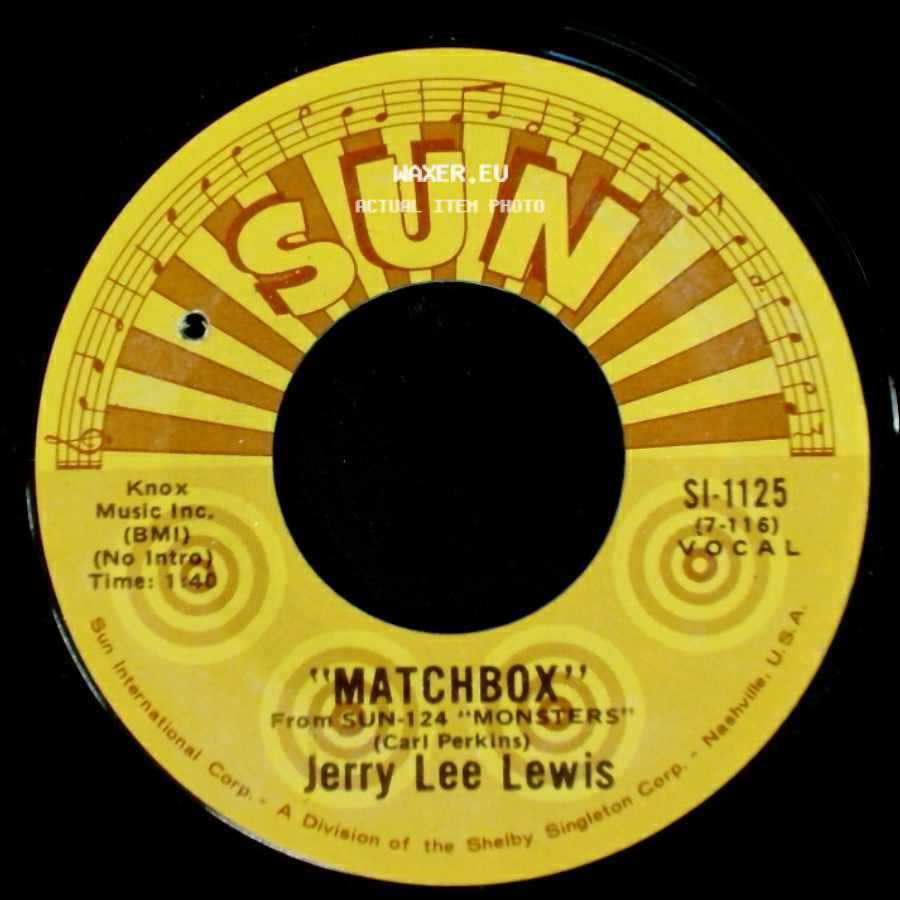 Jerry Lee Lewis - Love On Broadway / Matchbox side B