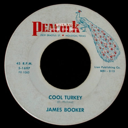 James Booker - Cool Turkey / Gonzo side A