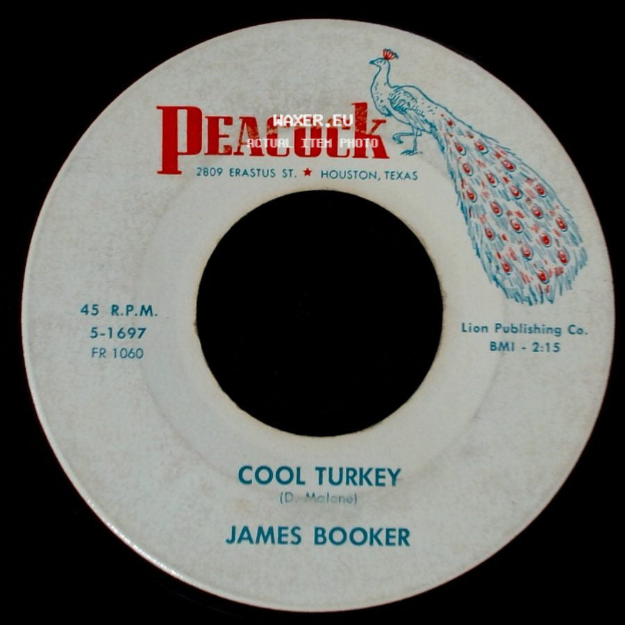 James Booker - Cool Turkey / Gonzo side A