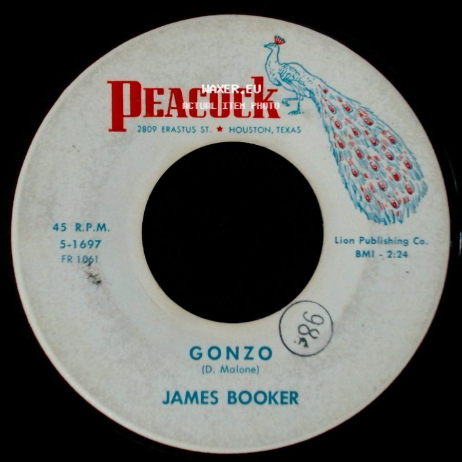 James Booker - Cool Turkey / Gonzo side B