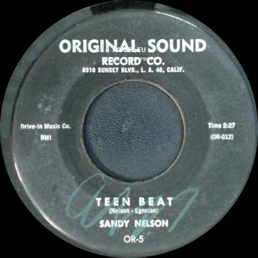 Sandy Nelson - Teen Beat / Big Jump side A