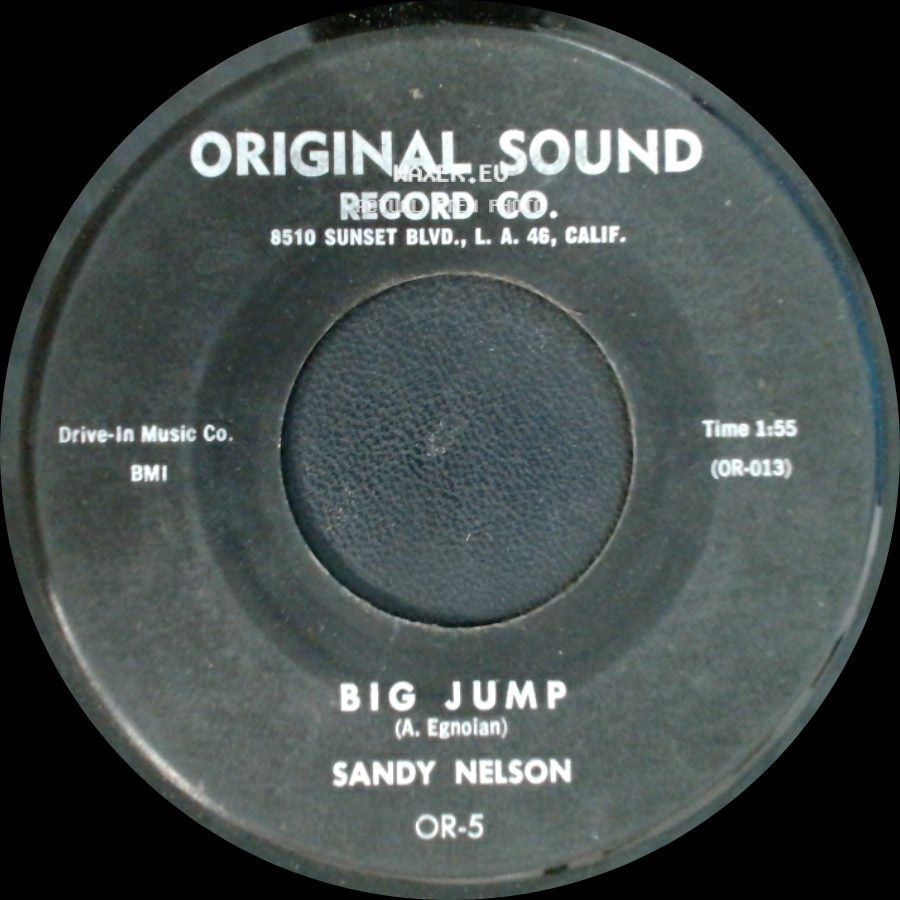 Sandy Nelson - Teen Beat / Big Jump side B