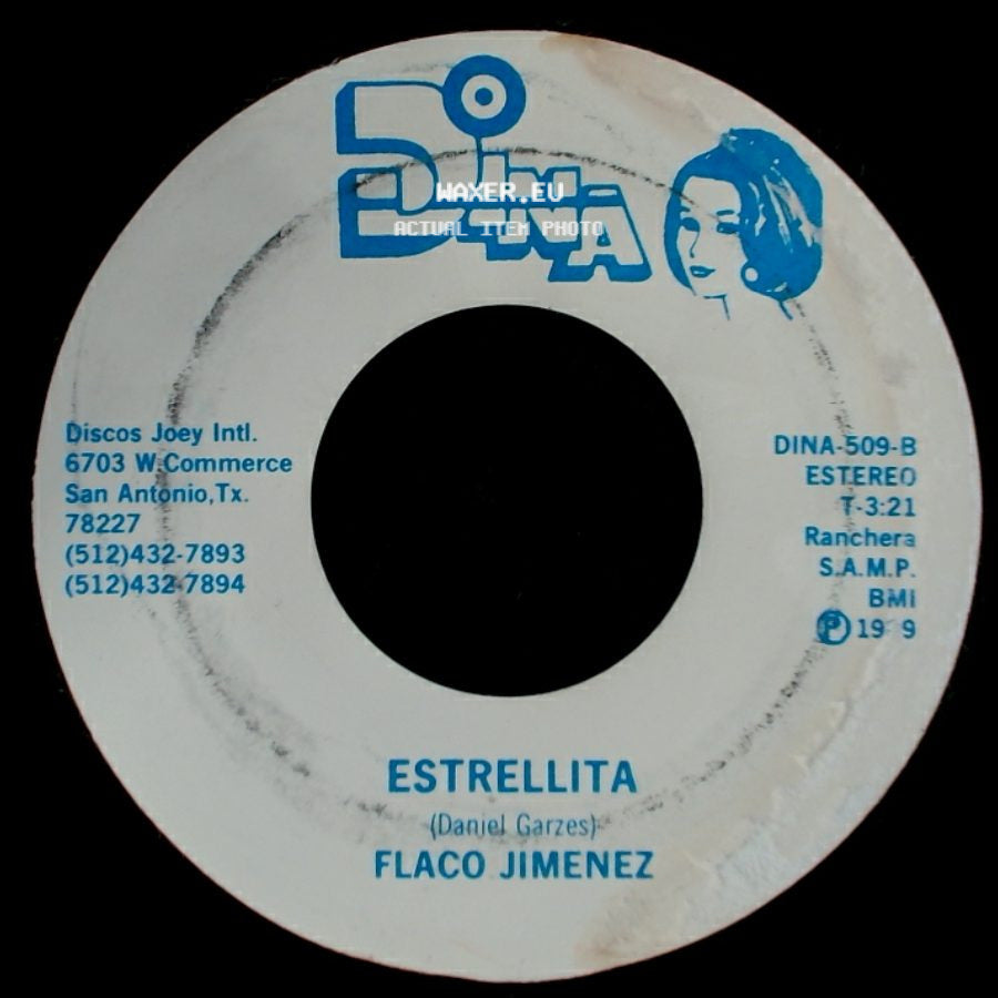 Flaco Jimenez - El Rancho De La Ramalada / Estrellita side B