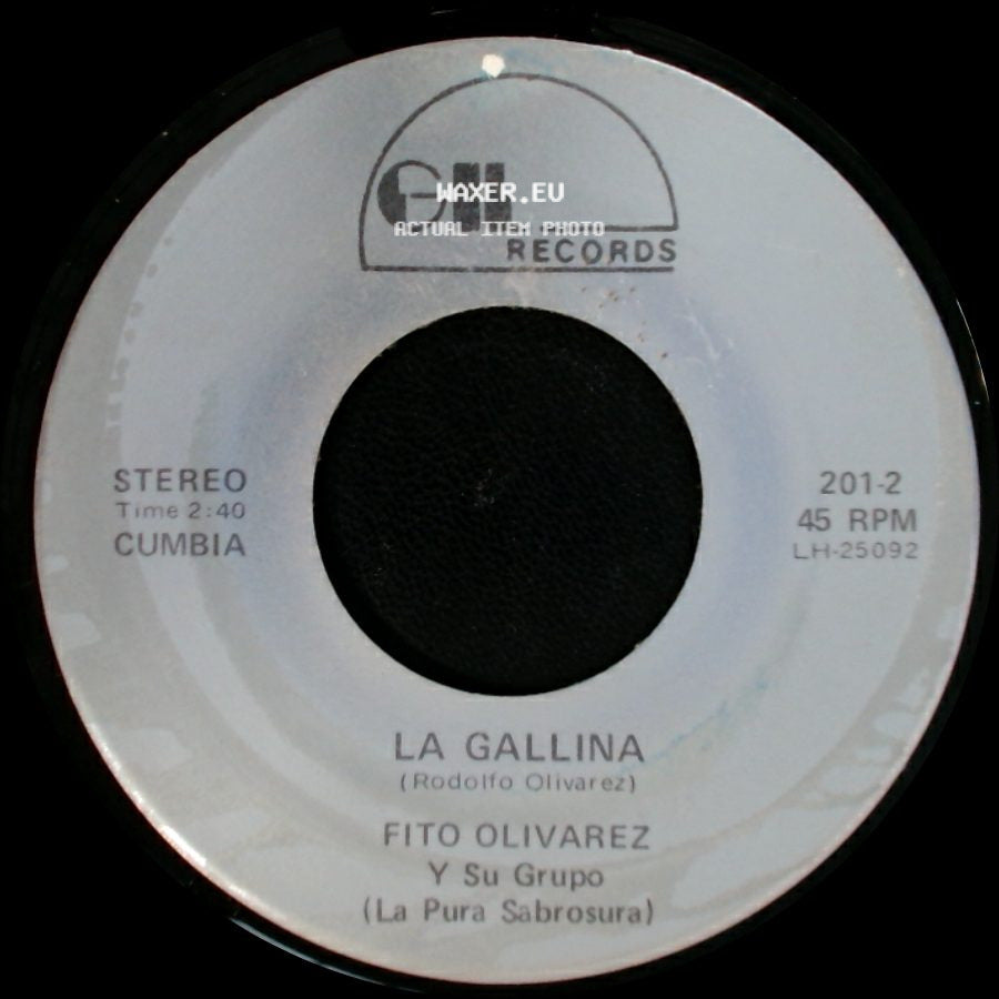 Fito Olivarez Y Su Grupo - La Gallina / Columba side A
