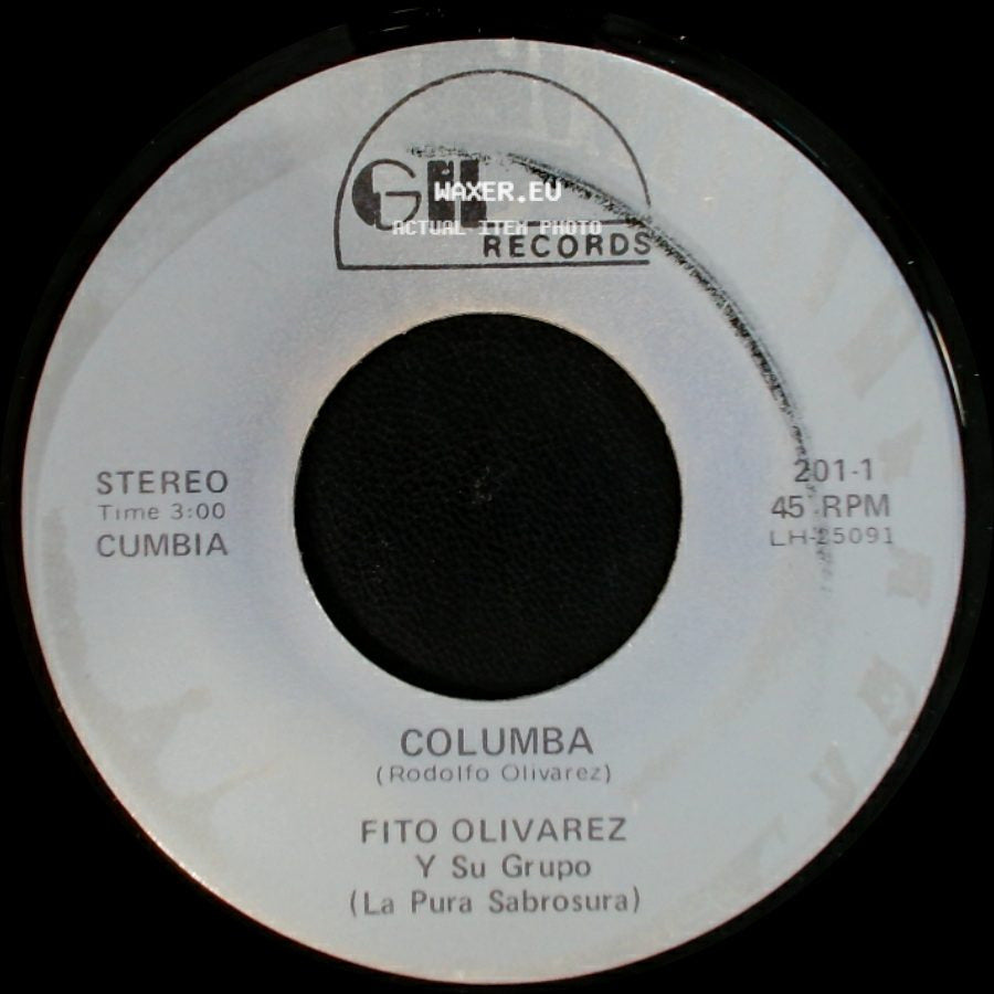 Fito Olivarez Y Su Grupo - La Gallina / Columba side B