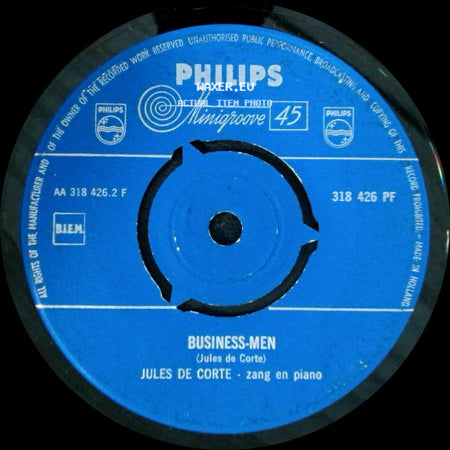 Jules De Corte - Het Sprookje Van De Toto / Business-Men side B