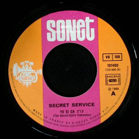 Secret Service - Crossing A River / Ye Si Ca side B