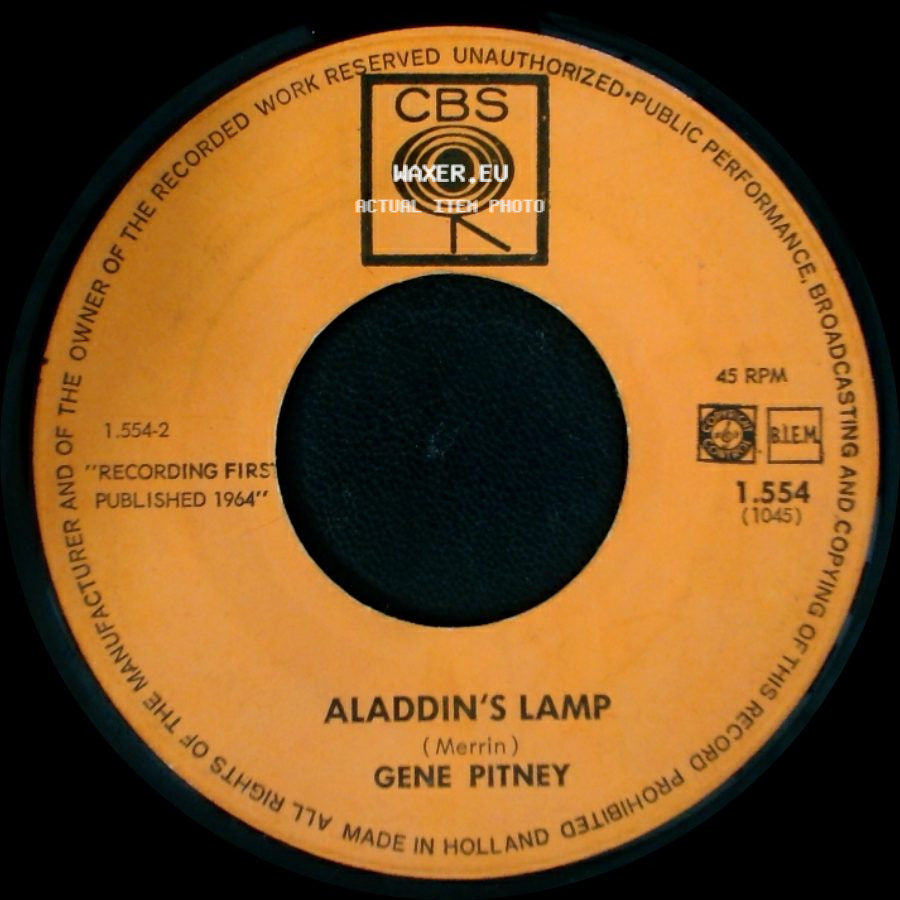 Gene Pitney - Aladdin's Lamp / I'm Gonna Be Strong side A