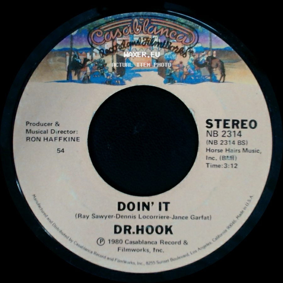 Dr. Hook - Girls Can Get It / Doin' It side B