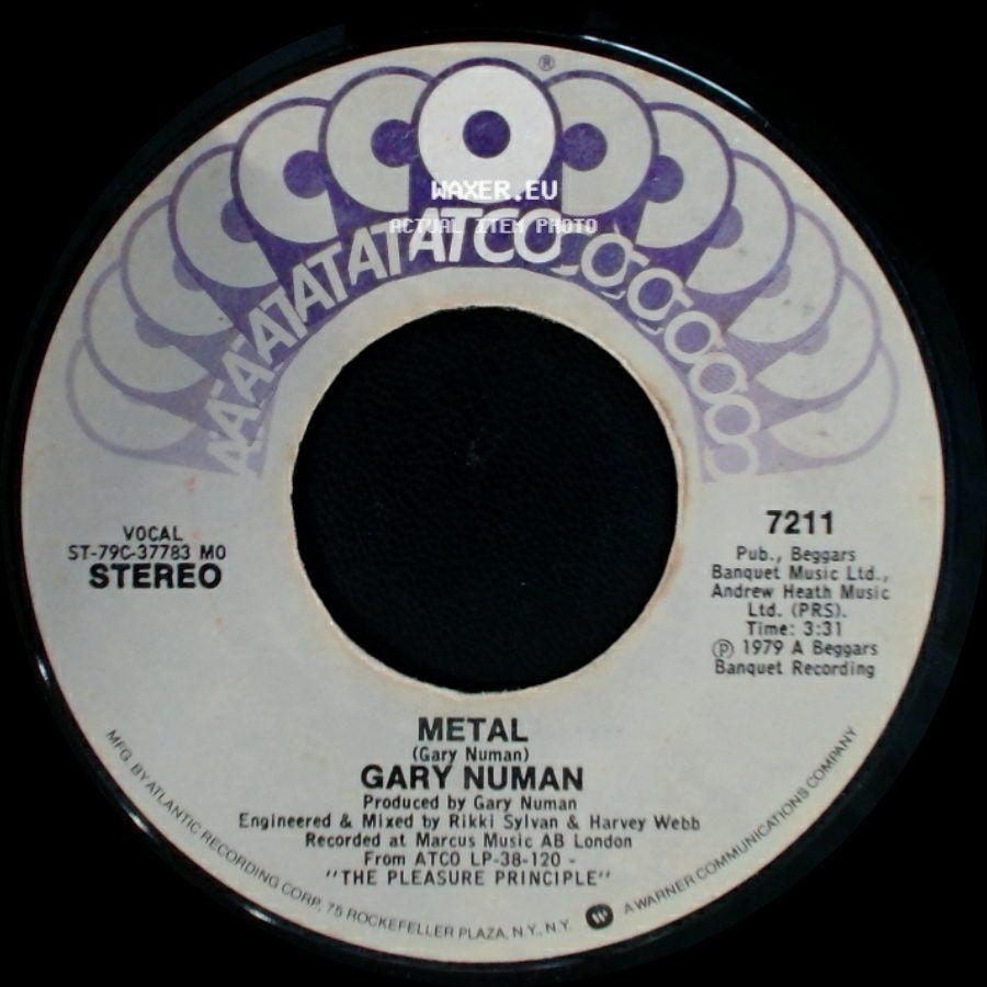 Gary Numan - Metal / Cars side A