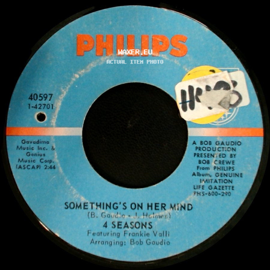 4 Seasons Featuring Frankie Valli / 4 Seasons - Something's On Her Mind / Idaho side A
