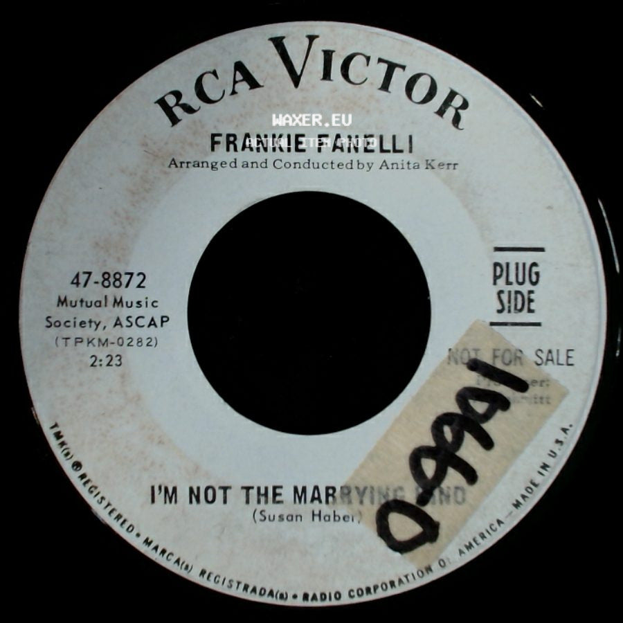 Frankie Fanelli - This Is Me / I'm Not The Marrying Kind side B