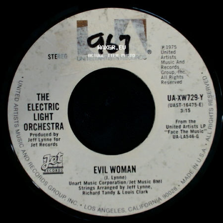The Electric Light Orchestra - 10538 Overture / Evil Woman side B