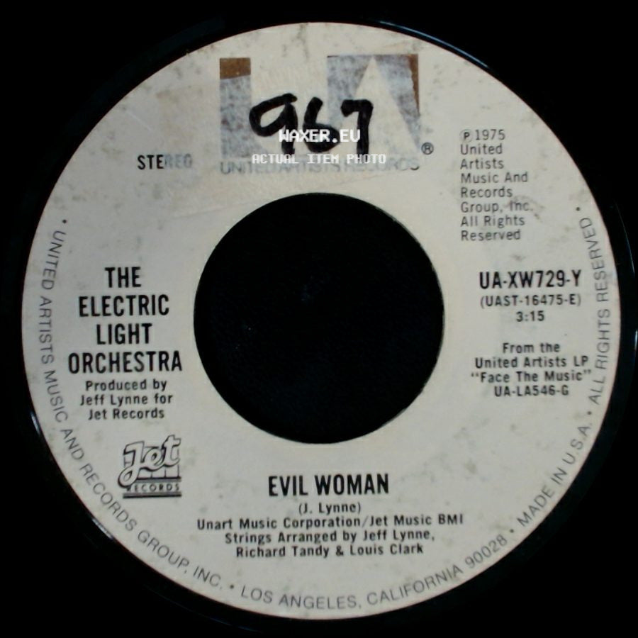 The Electric Light Orchestra - 10538 Overture / Evil Woman side B