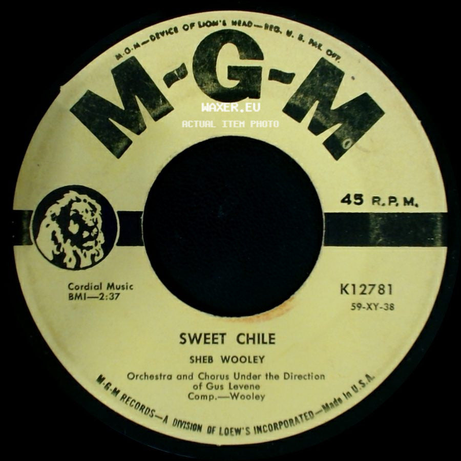 Sheb Wooley - More / Sweet Chile side B
