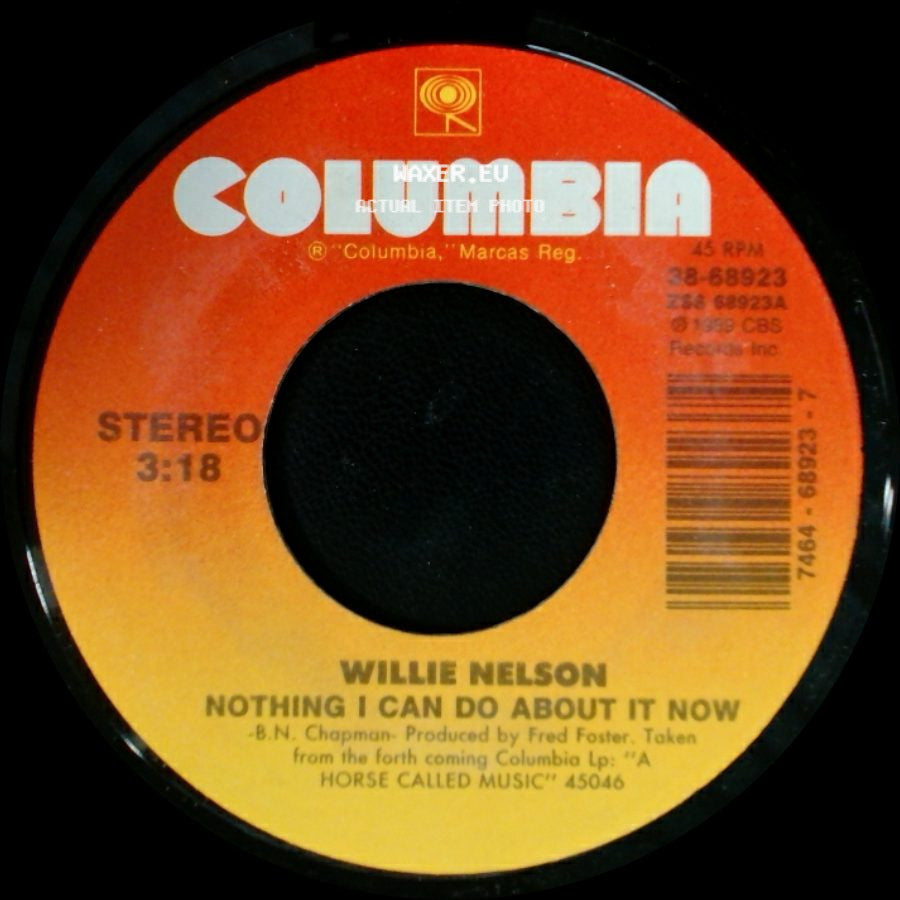 Willie Nelson - Nothing I Can Do About It Now / If I Were A Painting side A