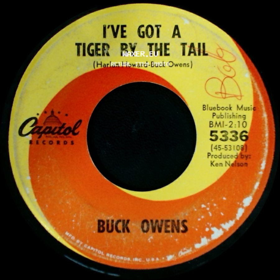Buck Owens - Cryin' Time / I've Got A Tiger By The Tail side B
