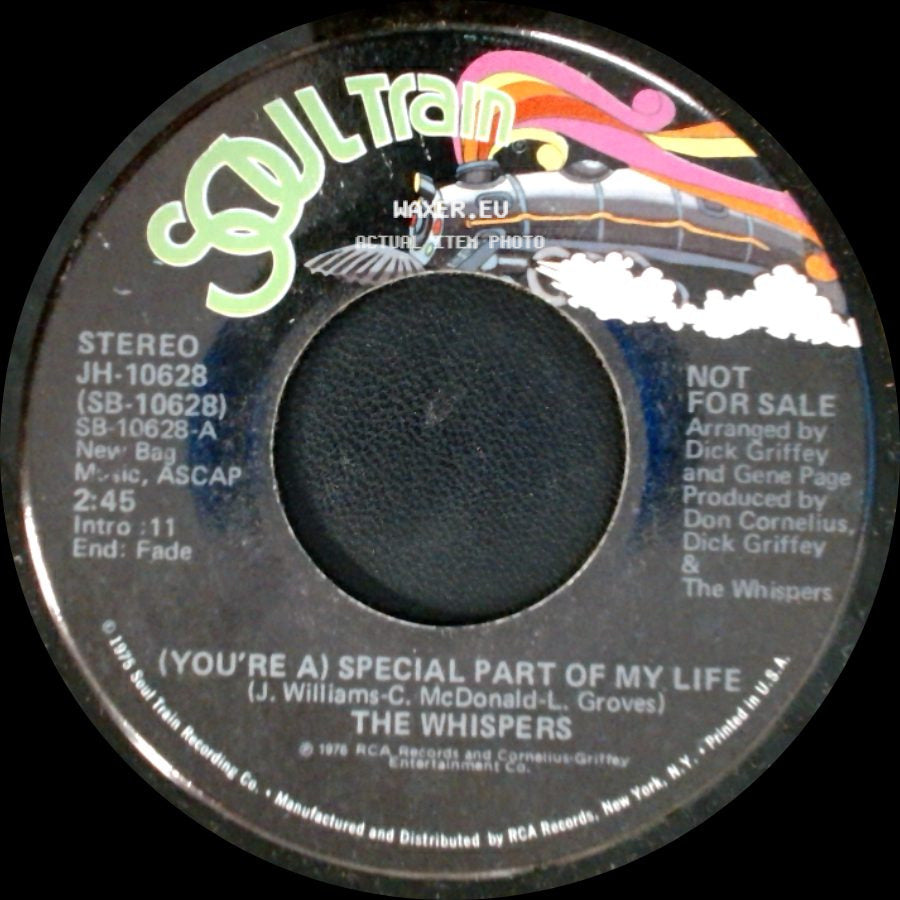 The Whispers - (You're A) Special Part Of My Life / (You're A) Special Part Of My Life side A