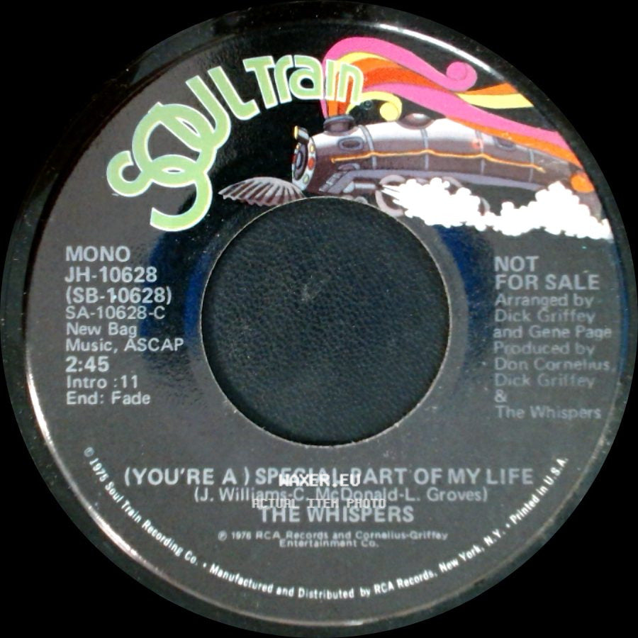 The Whispers - (You're A) Special Part Of My Life / (You're A) Special Part Of My Life side B