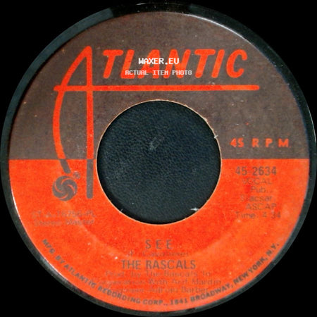 The Rascals - Away Away / See side B
