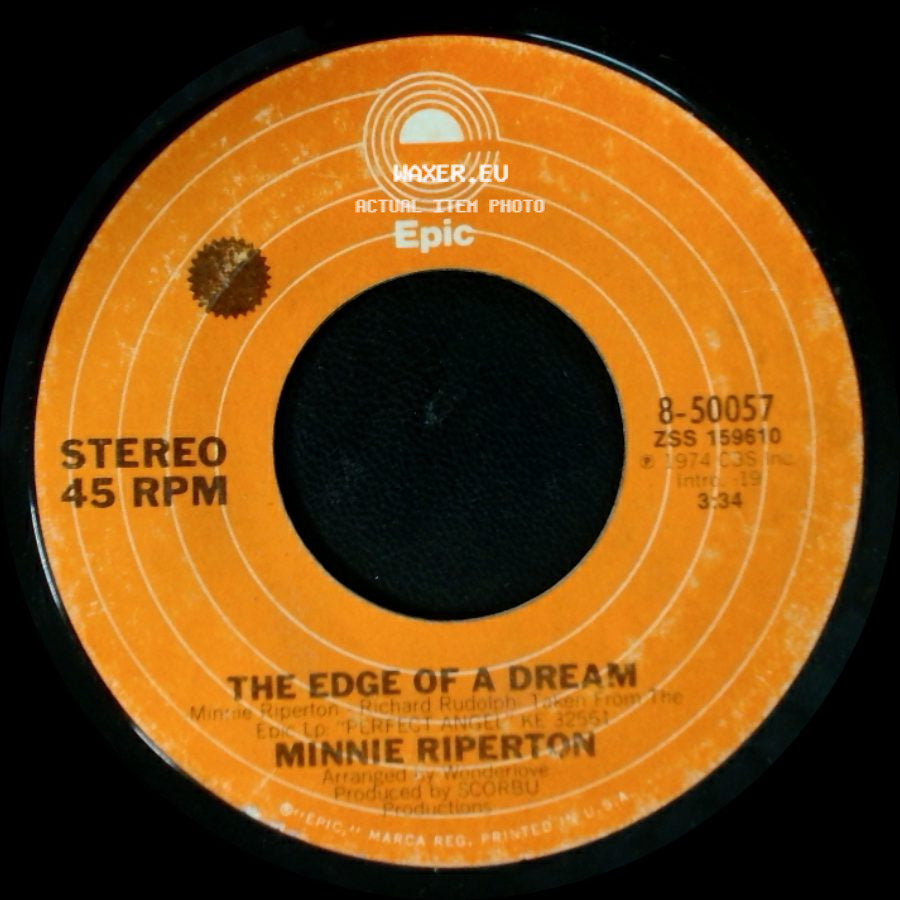 Minnie Riperton - The Edge Of A Dream / Lovin' You side A