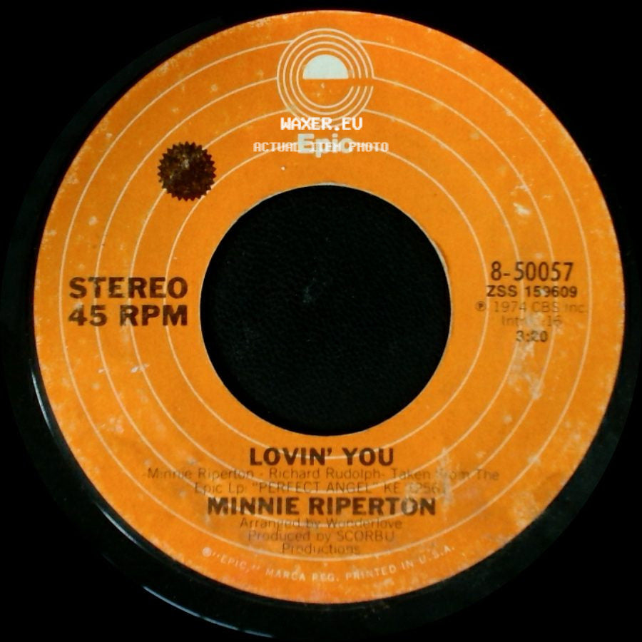 Minnie Riperton - The Edge Of A Dream / Lovin' You side B