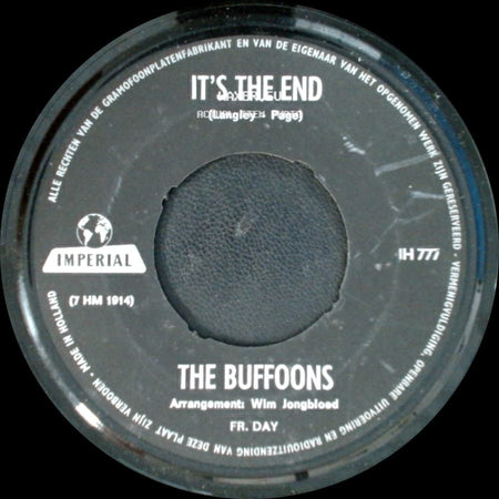 The Buffoons - Maria (From "West Side Story") / It's The End side B