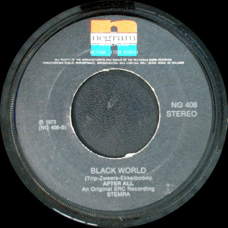 After All - Black World / If You Need Me side A