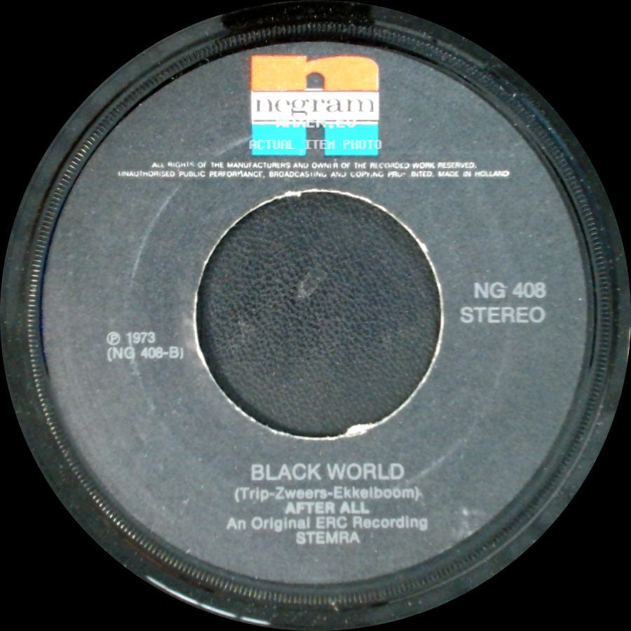 After All - Black World / If You Need Me side A