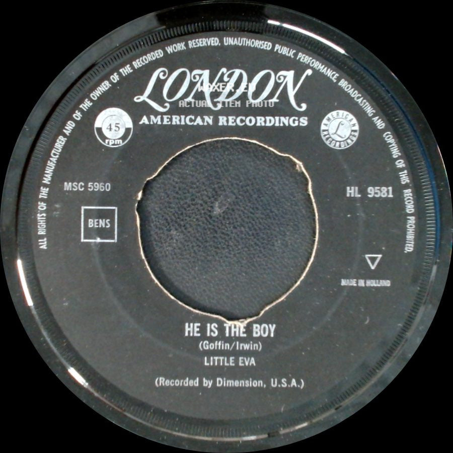 Little Eva - He Is The Boy / The Loco-Motion side A