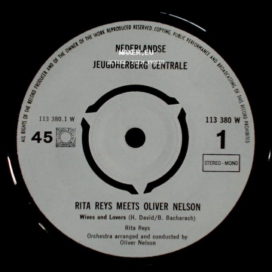 Rita Reys Meets Oliver Nelson - Wives And Lovers / Satin Doll side A