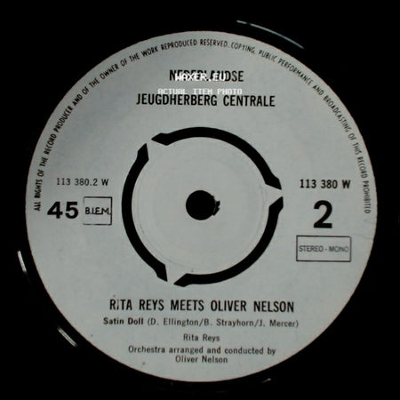 Rita Reys Meets Oliver Nelson - Wives And Lovers / Satin Doll side B