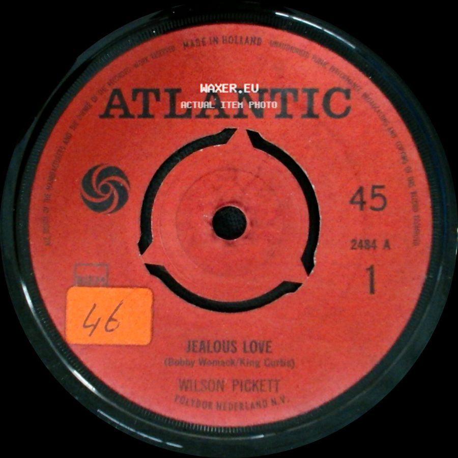Wilson Pickett - Jealous Love / I've Come A Long Way side A