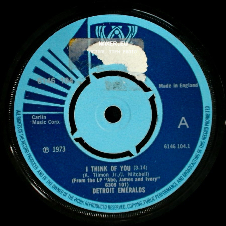 Detroit Emeralds - So Long / I Think Of You side B