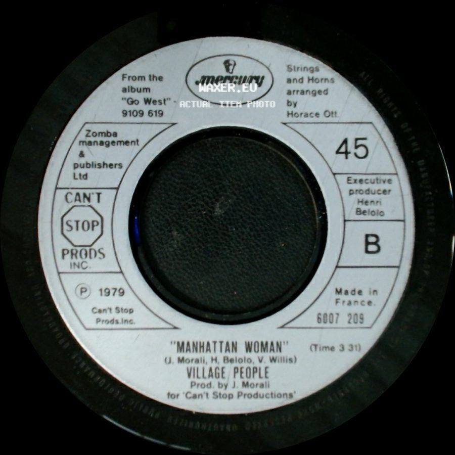 Village People - Manhattan Woman / In The Navy side A