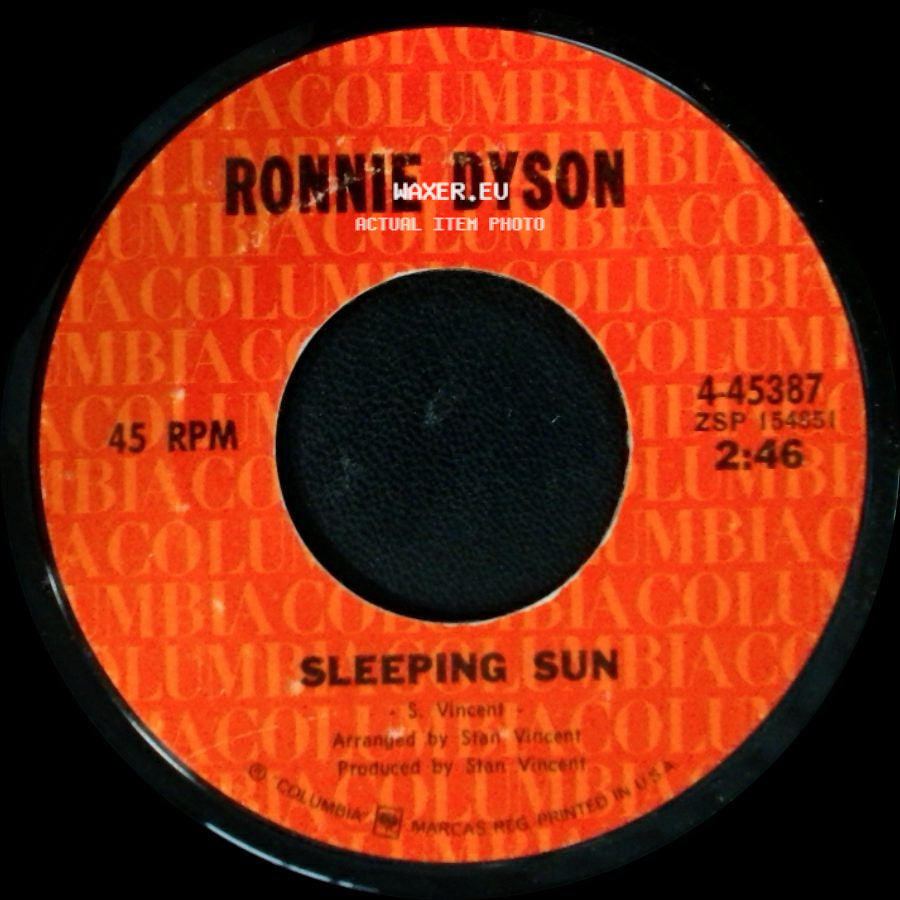 Ronnie Dyson - When You Get Right Down To It / Sleeping Sun side B