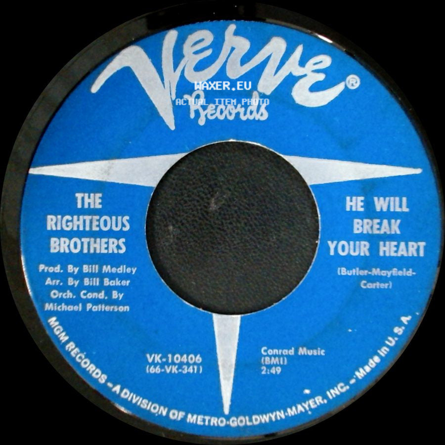 The Righteous Brothers - He Will Break Your Heart / He side A
