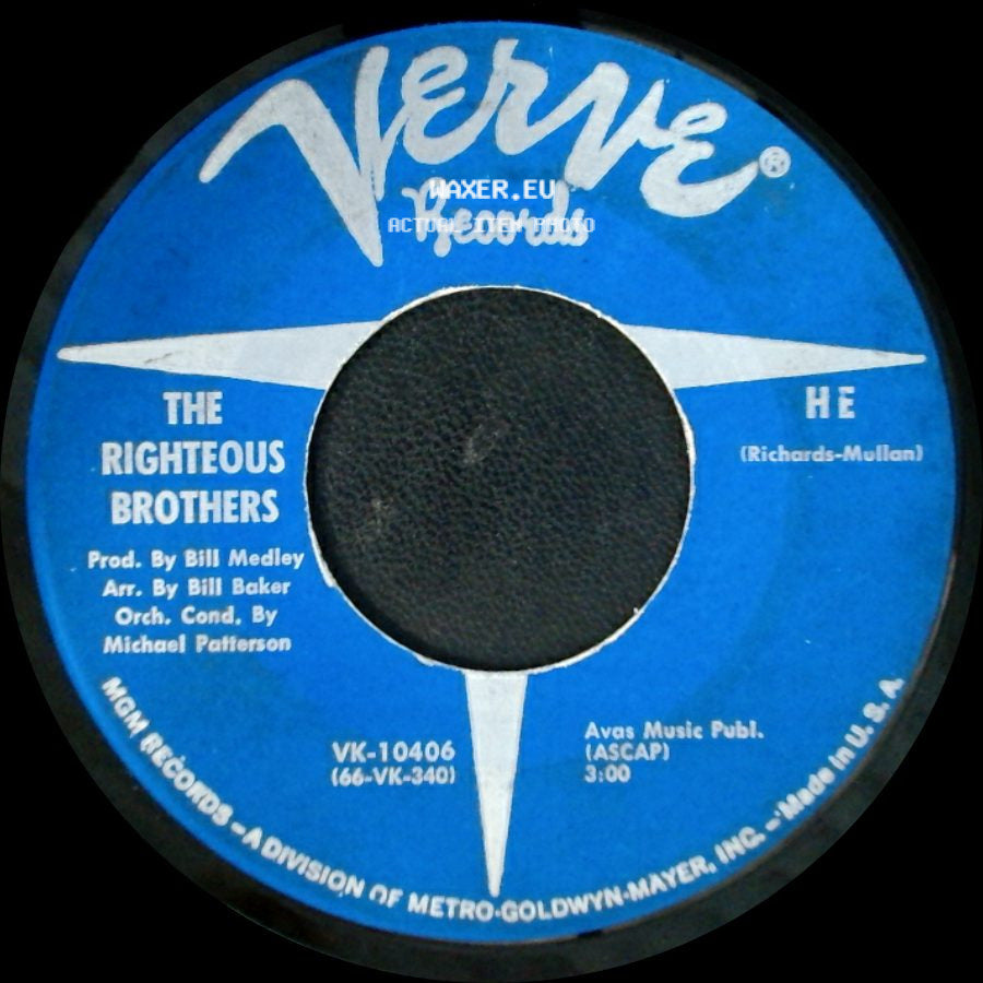 The Righteous Brothers - He Will Break Your Heart / He side B