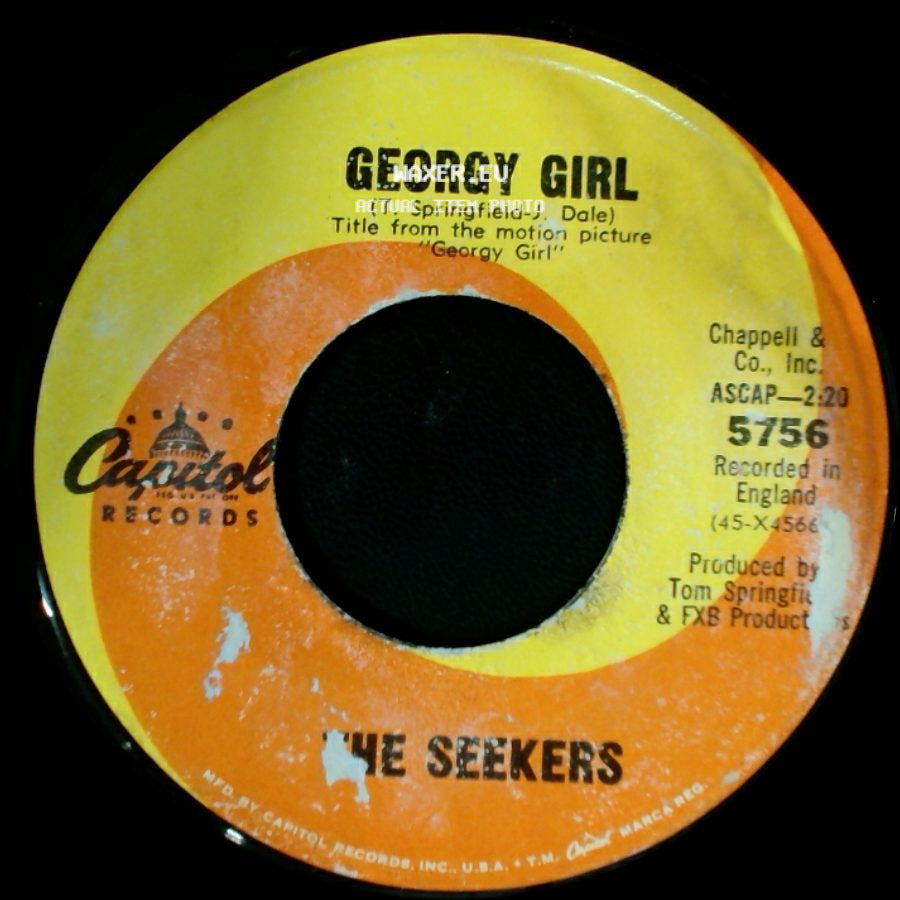 The Seekers - Georgy Girl / When The Stars Begin To Fall side A