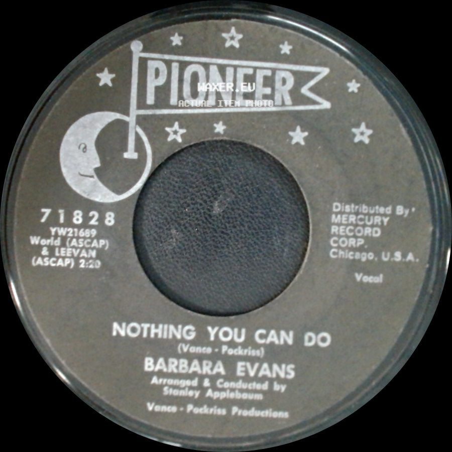 Barbara Evans - Nothing You Can Do / Charlie Wasn't There side A