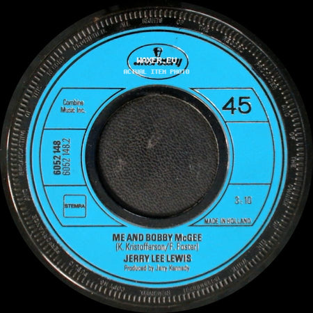 Jerry Lee Lewis - Chantilly Lace / Me And Bobby Mcgee side B