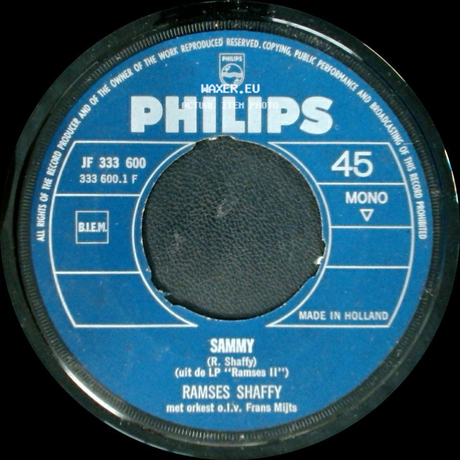 Ramses Shaffy - 5 Uur / Sammy side B