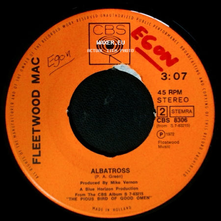 Fleetwood Mac - Need Your Love So Bad / Albatross side B