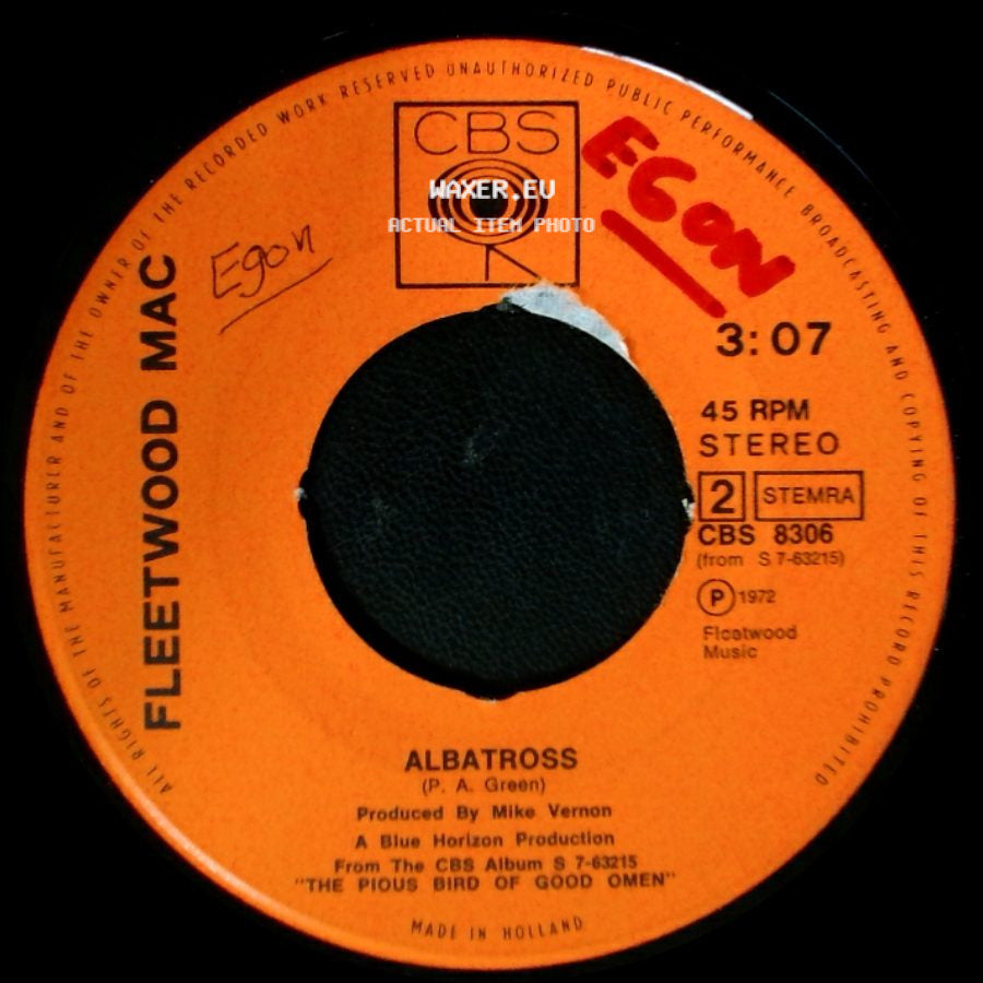 Fleetwood Mac - Need Your Love So Bad / Albatross side B