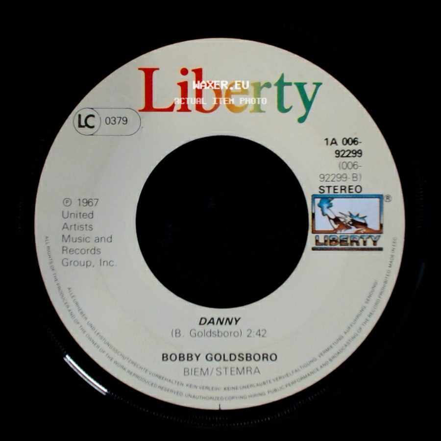 Bobby Goldsboro - Honey / Danny side B