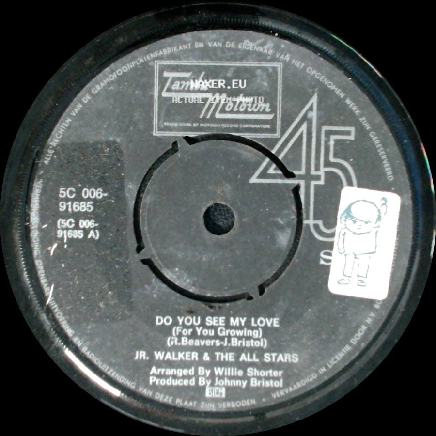 Jr. Walker & The All Stars - Groove And Move / Do You See My Love (For You Growling) side B