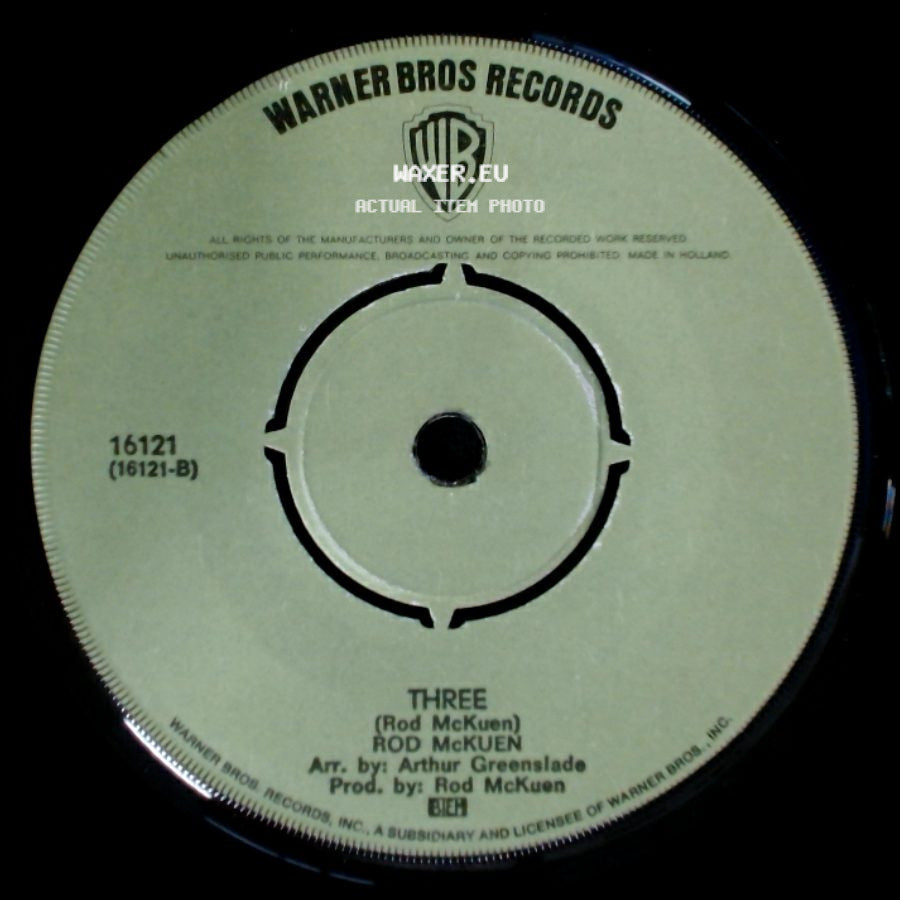 Rod Mckuen - Soldiers Who Want To Be Heroes / Three side B
