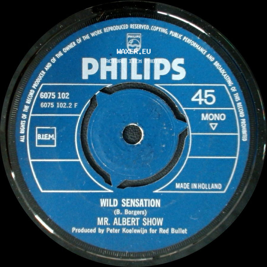 Mr. Albert Show - Wild Sensation / Kings Of Galaxy side A