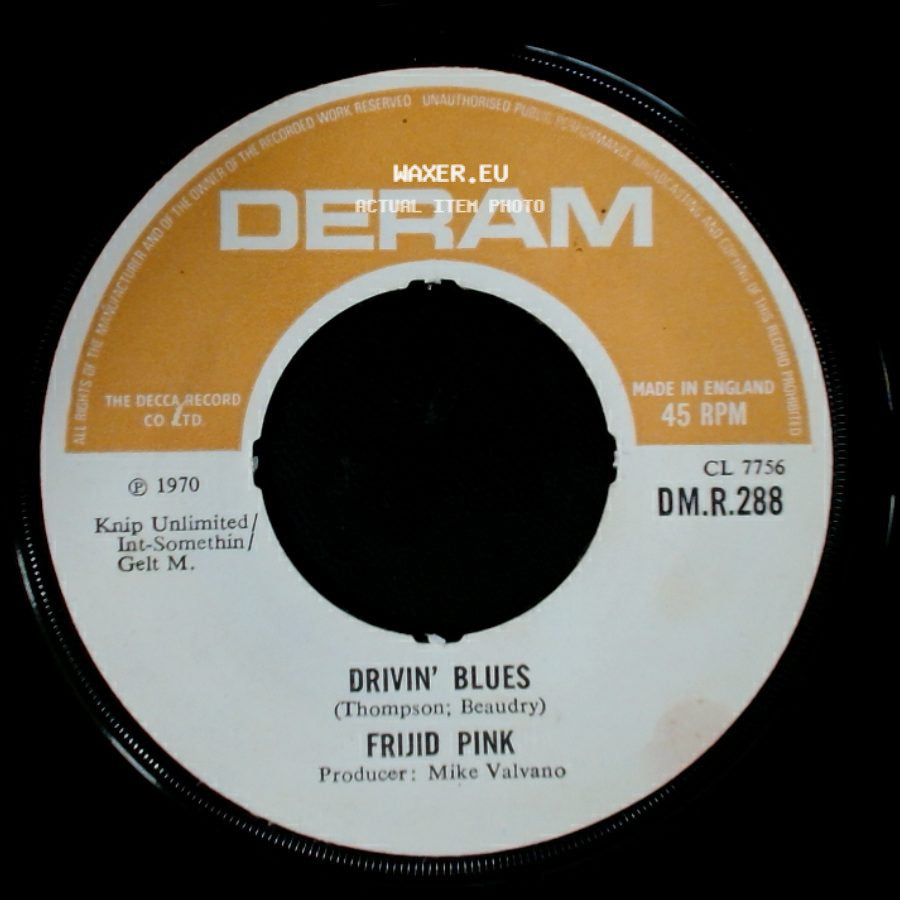 Frijid Pink - Drivin' Blues / The House Of The Rising Sun side A