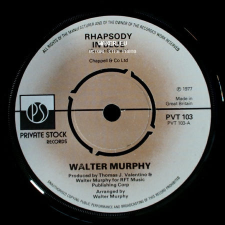 Walter Murphy - Fish Legs / Rhapsody In Blue side B